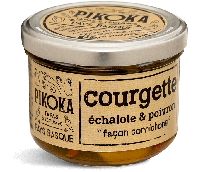 Pickles de Courgette échalote et poivron