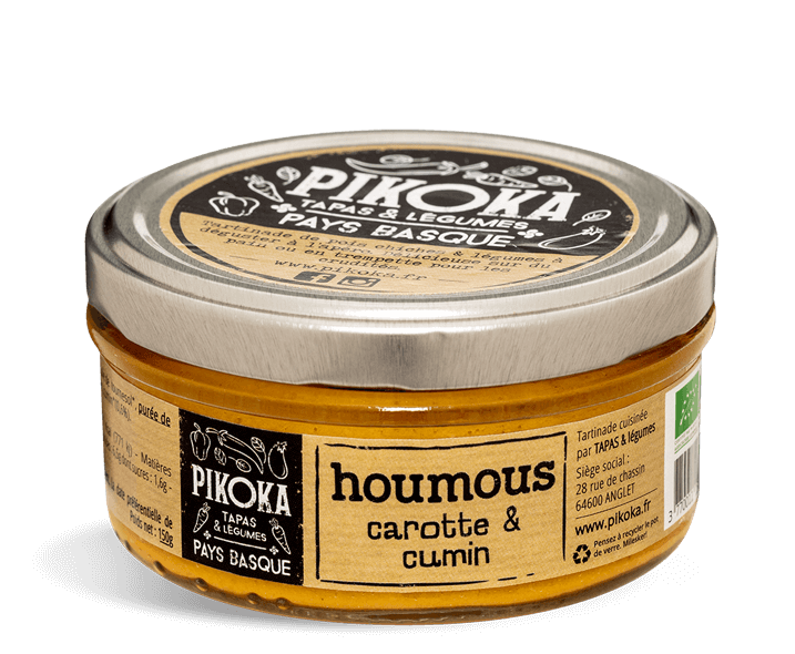 Houmous carotte & cumin