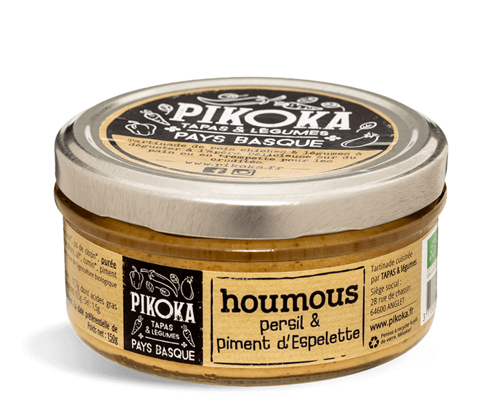 Houmous persil & piment d’Espelette